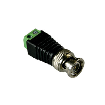 Conector BNC macho com borne