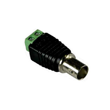 Conector BNC fêmea com borne